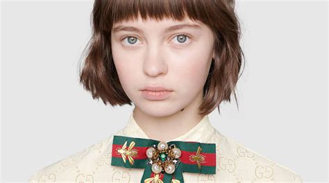 gucci dickie bow|Gucci bow brooch.